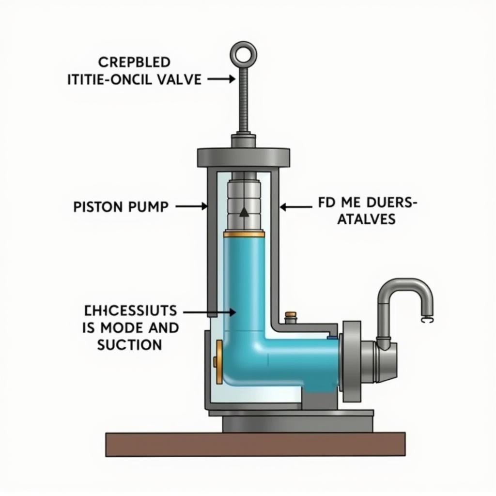 Nguyên lý hoạt động máy bơm piston