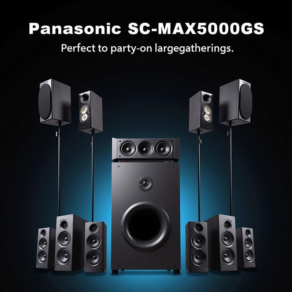 Hệ thống loa Panasonic SC-MAX5000GS