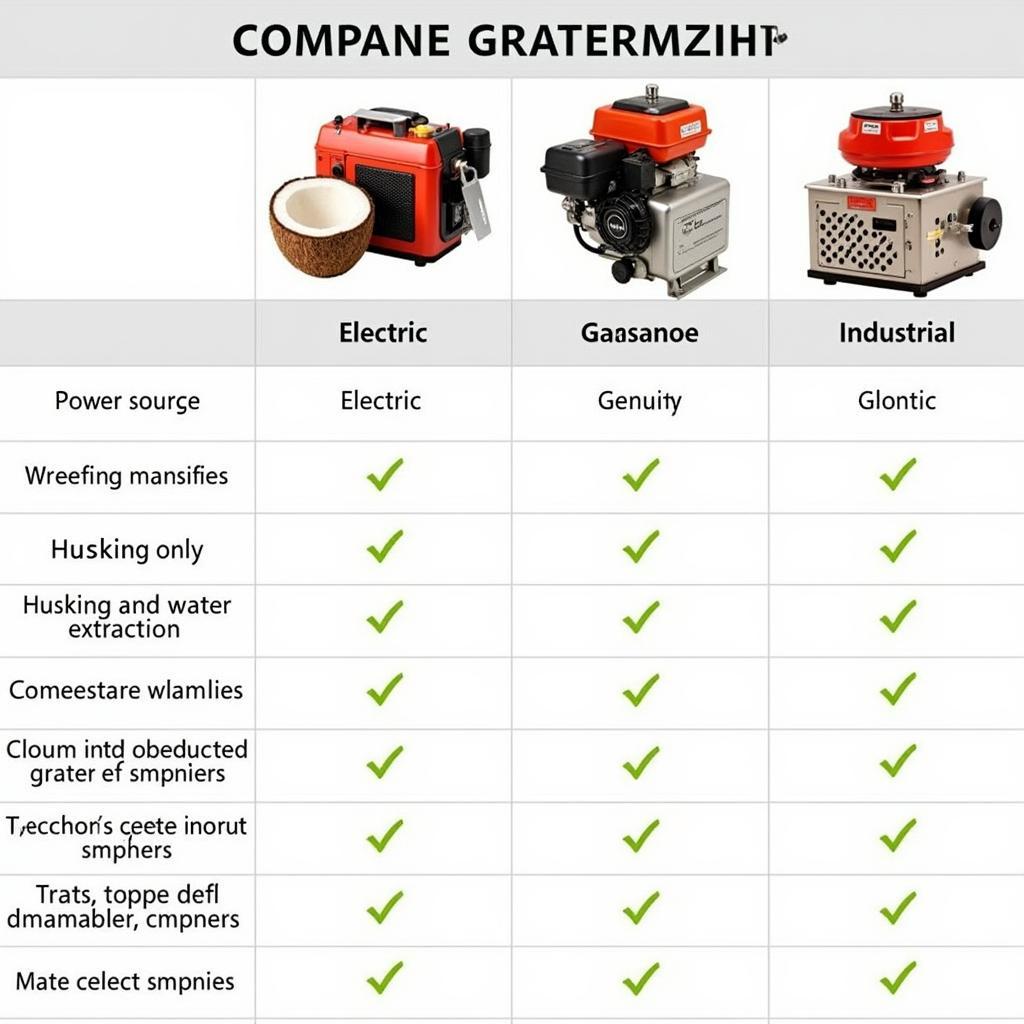 Phân loại máy gọt dừa tươi giá rẻ