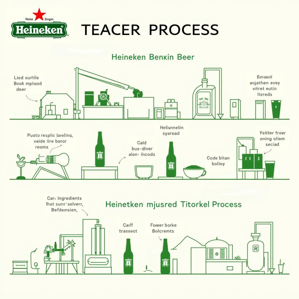 Quy trình sản xuất bia Heineken