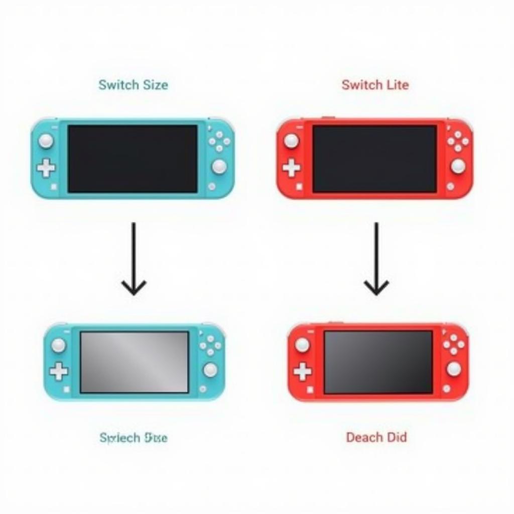 So Sánh Nintendo Switch và Nintendo Switch Lite