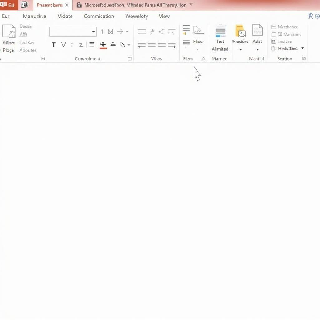 Giao diện PowerPoint