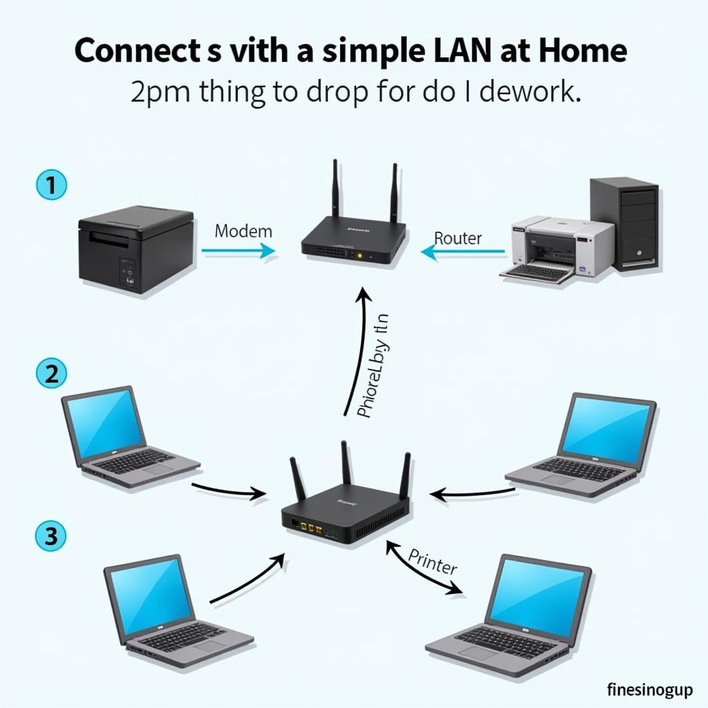 Hướng dẫn thiết lập mạng LAN đơn giản tại nhà