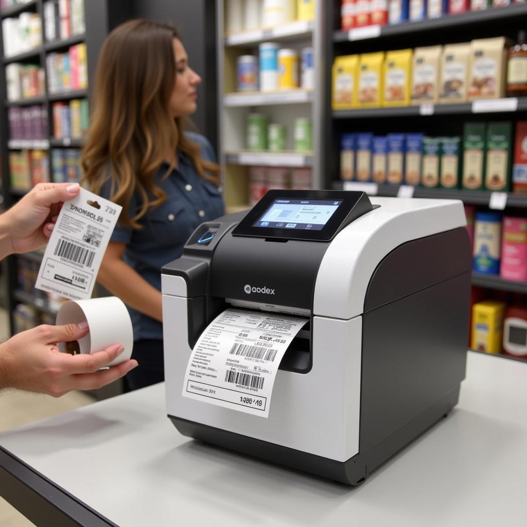 Godex G500 in Retail Applications