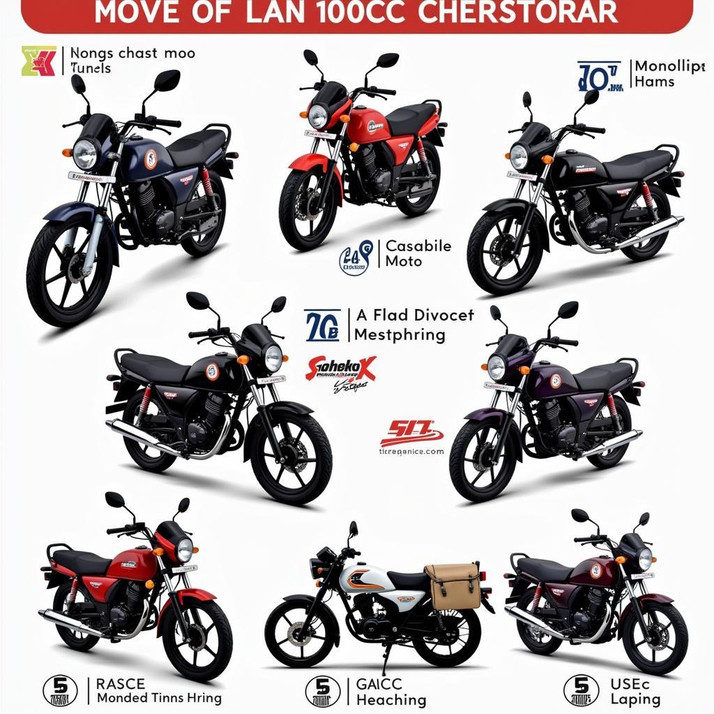 Các dòng xe máy 100cc phổ biến nhất