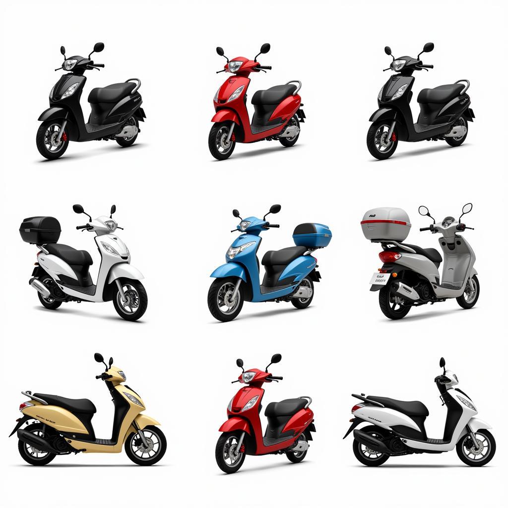 Các loại xe máy 50cc giá rẻ phổ biến