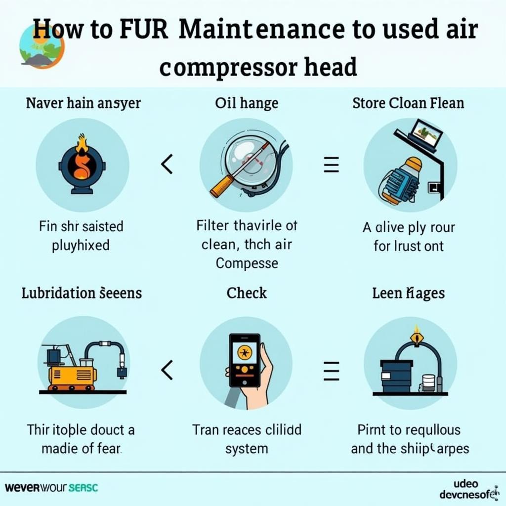 Maintenance of Used Air Compressor Heads