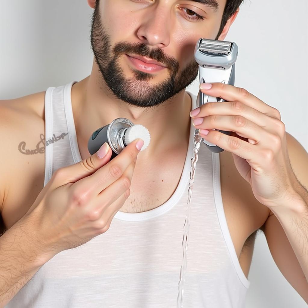 Bảo quản máy cạo râu Shaver