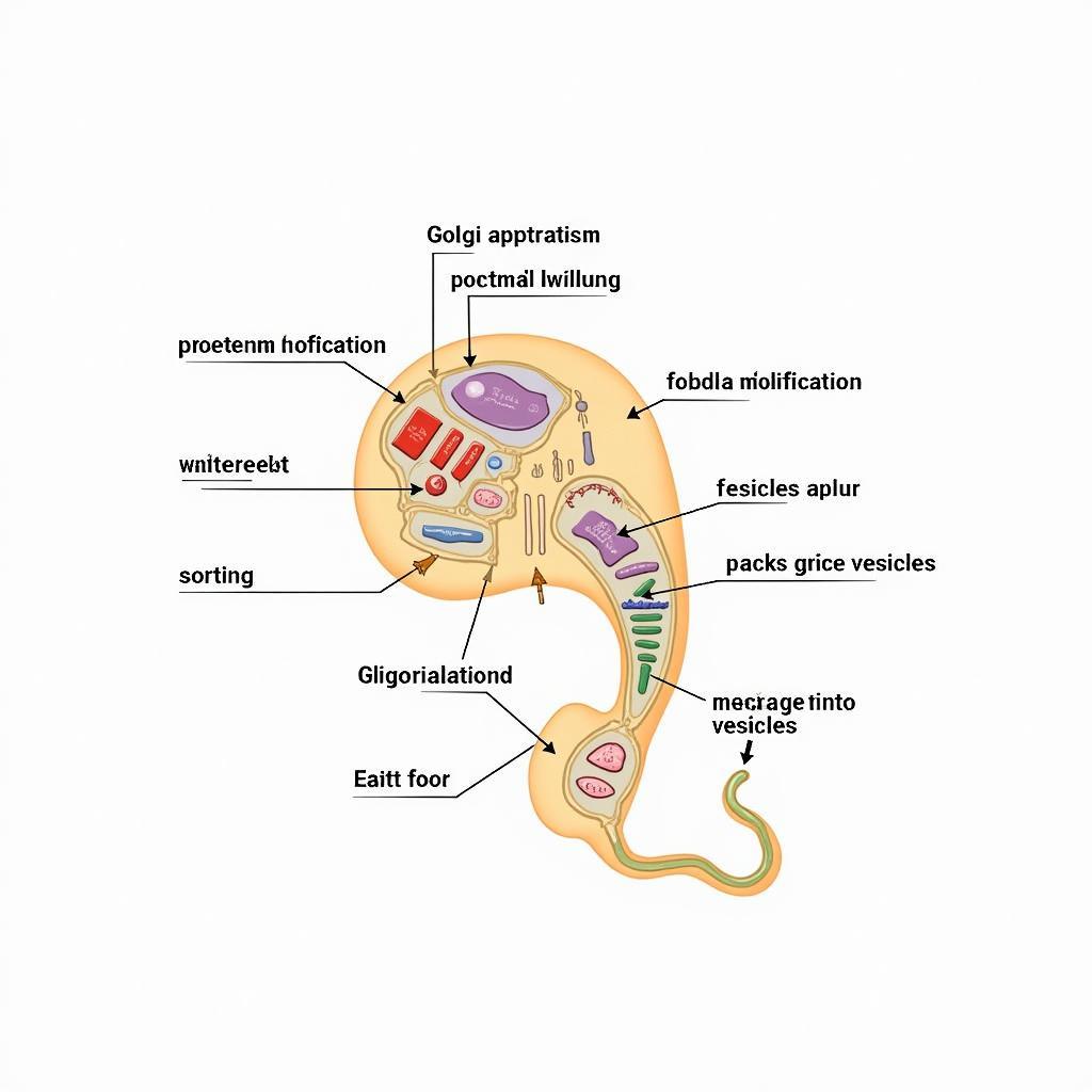 Chức Năng Của Bộ Máy Golgi