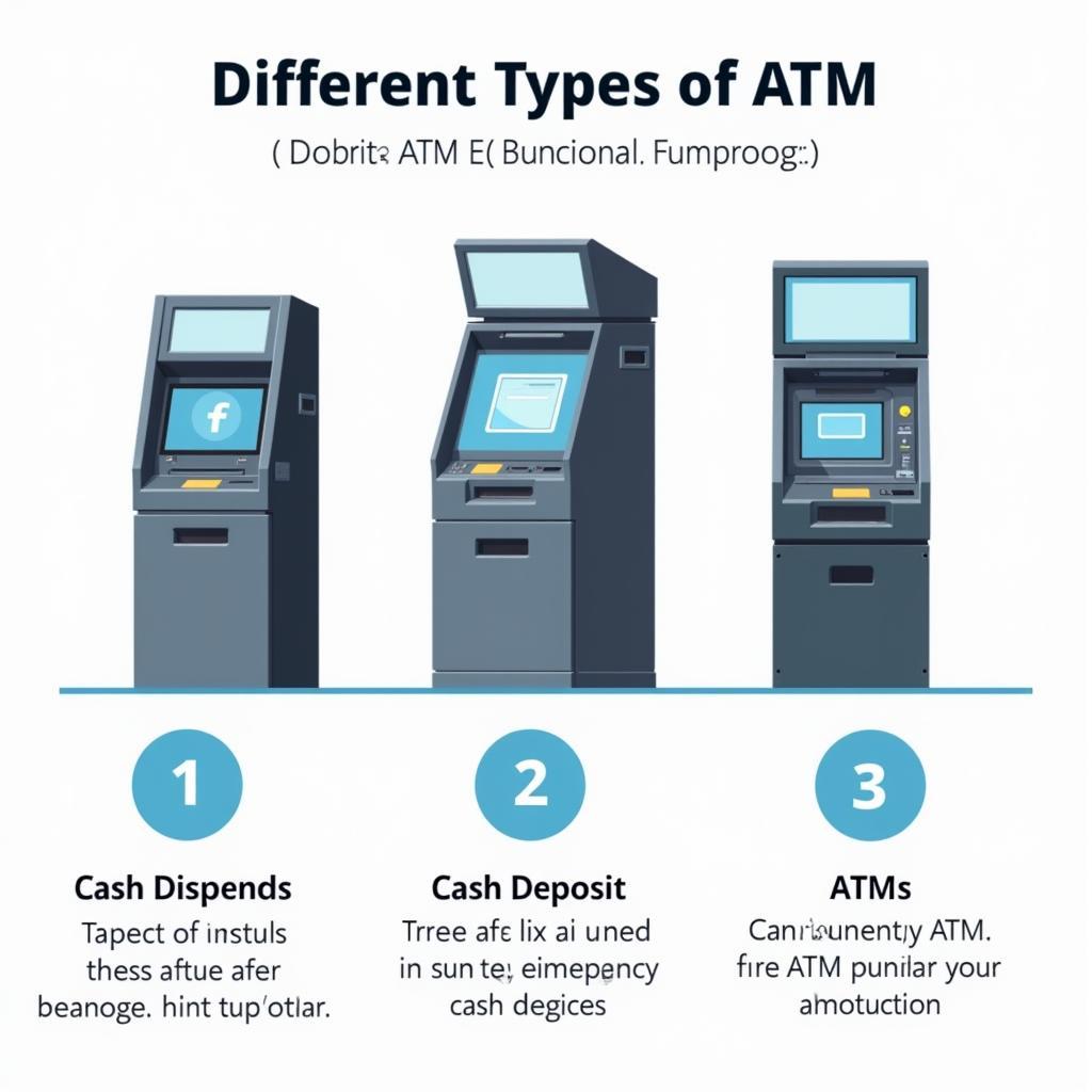 Các loại máy ATM phổ biến hiện nay