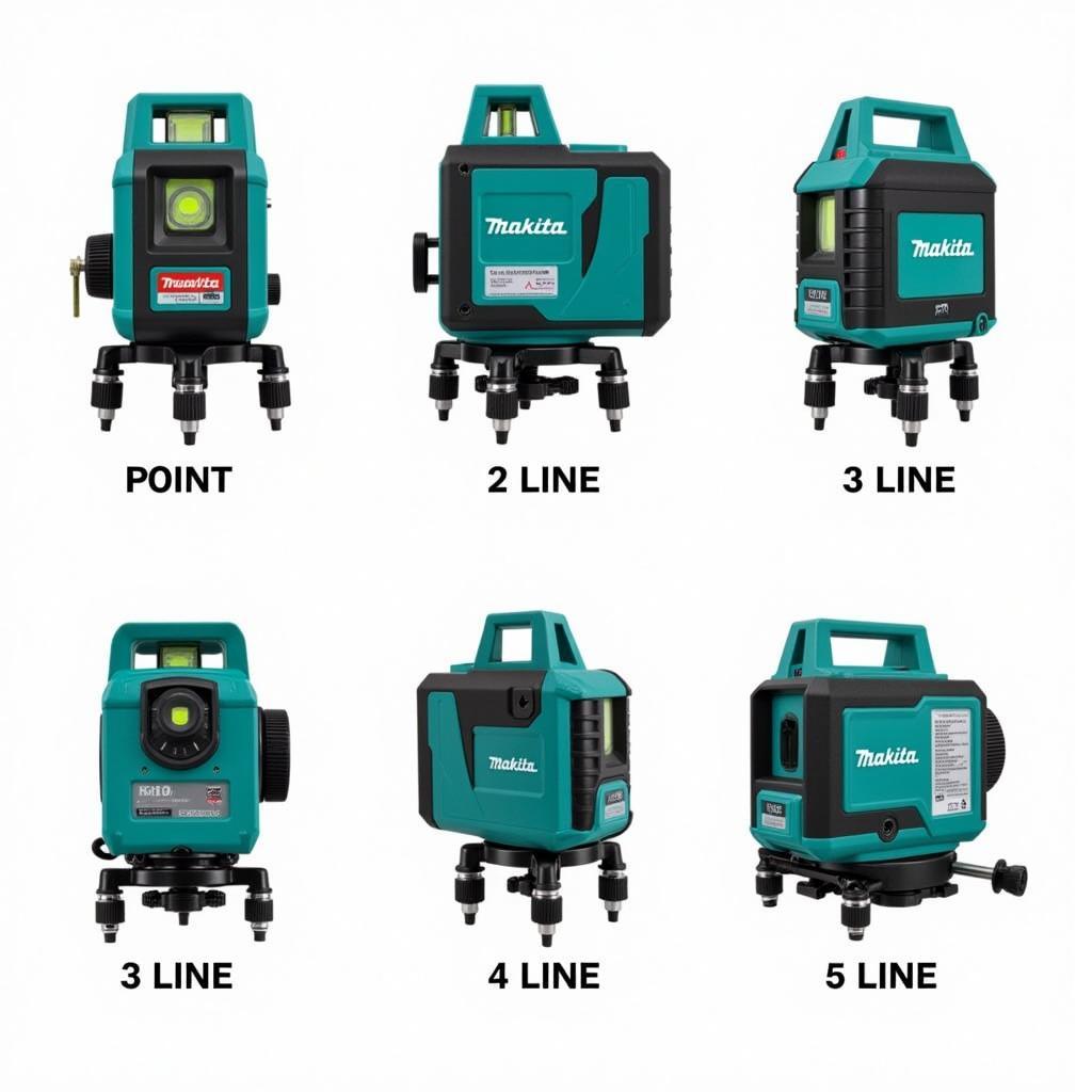 Các loại máy cân bằng laser Makita