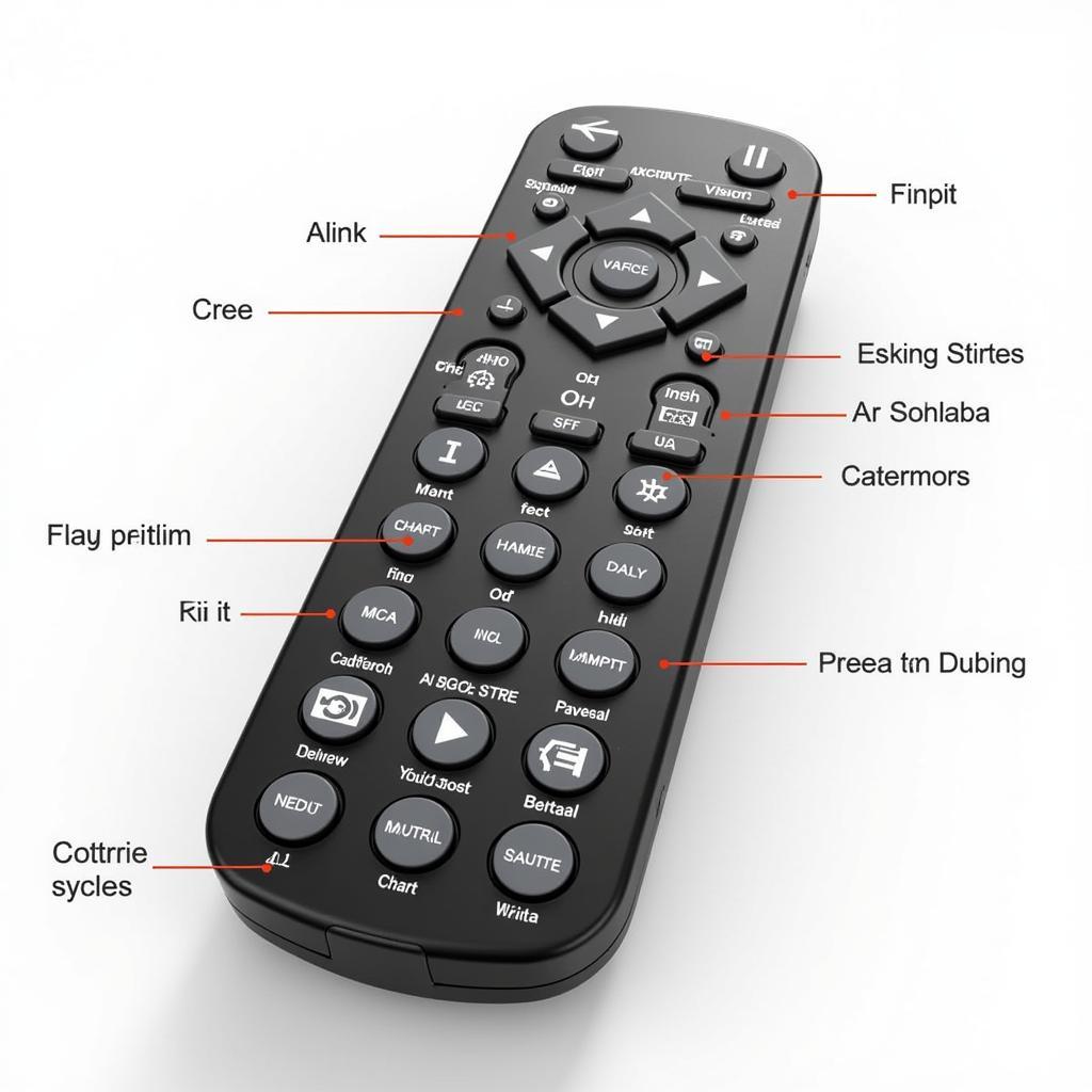 Các nút chức năng trên remote máy lạnh Alaska