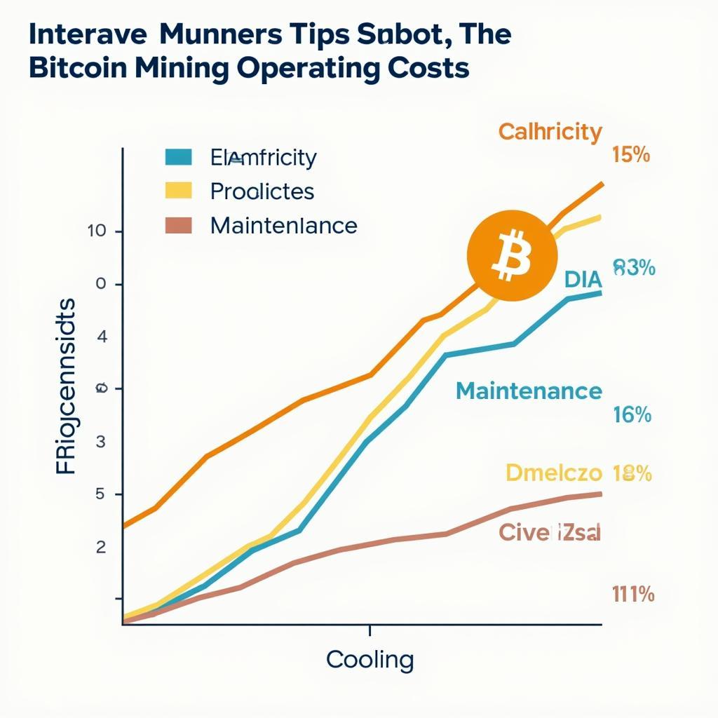 Biểu đồ chi phí vận hành máy đào Bitcoin