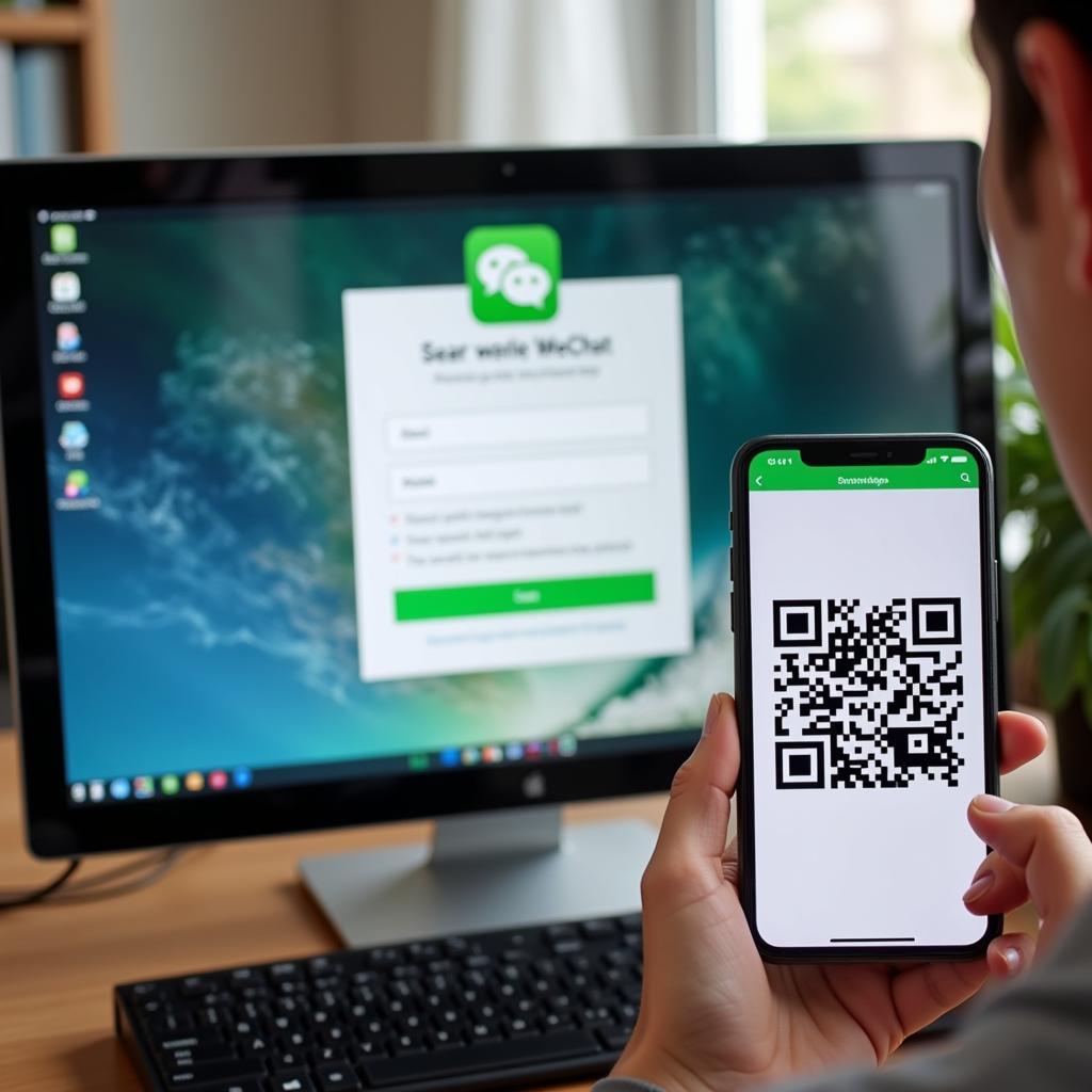 Đăng nhập WeChat trên máy tính