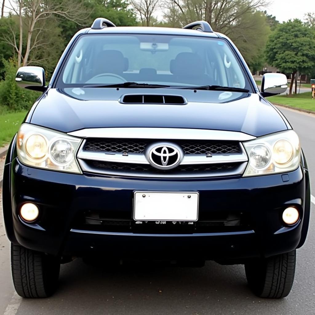 Fortuner 2009 máy dầu ngoại thất