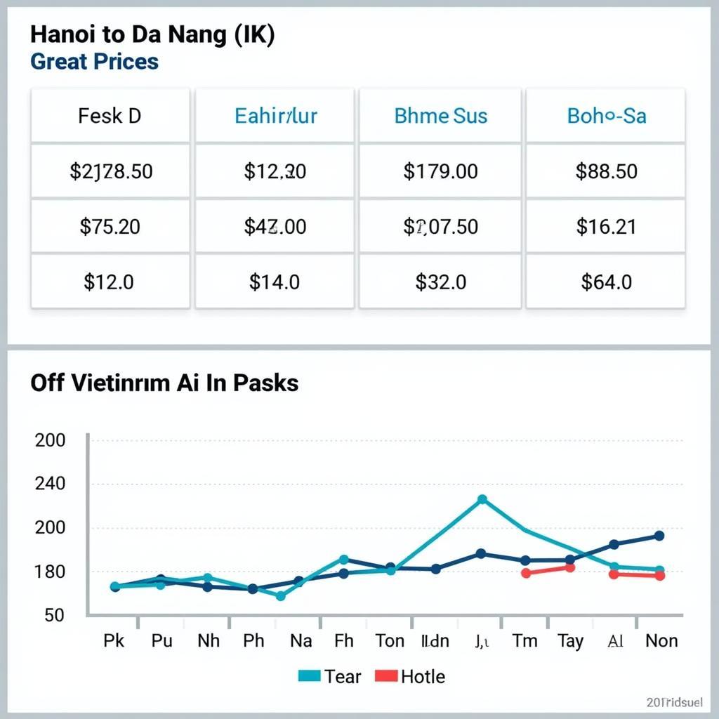 Giá vé máy bay Hà Nội Đà Nẵng Vietnam Airline