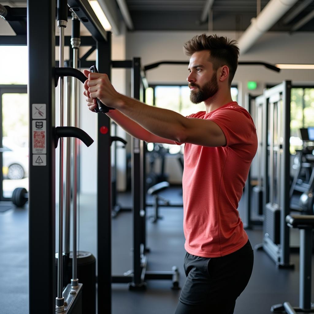 Hướng dẫn sử dụng máy tập gym đa năng