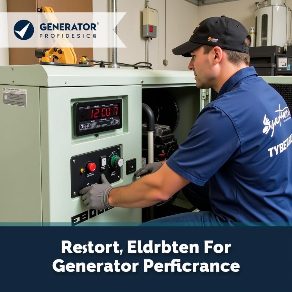 Restarting a generator correctly for long-term performance