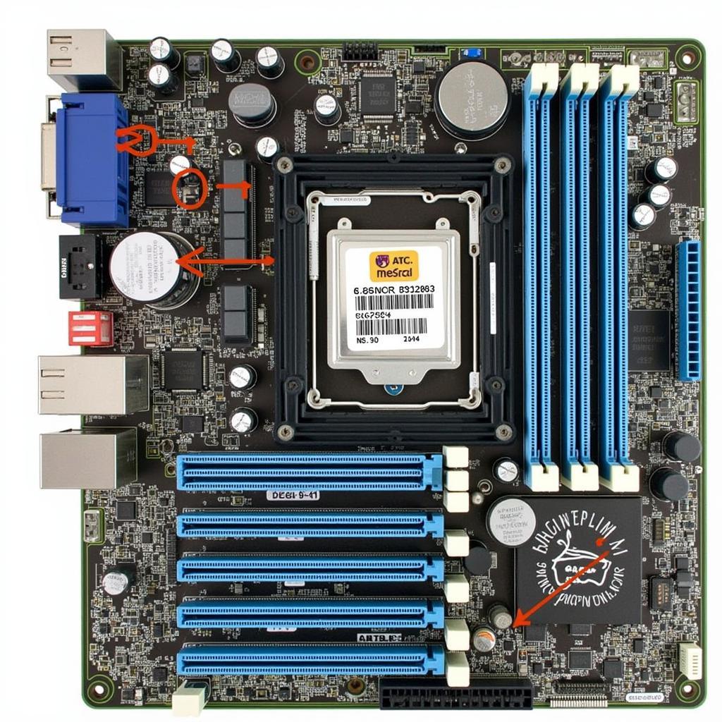 Kiểm tra mainboard trực tiếp