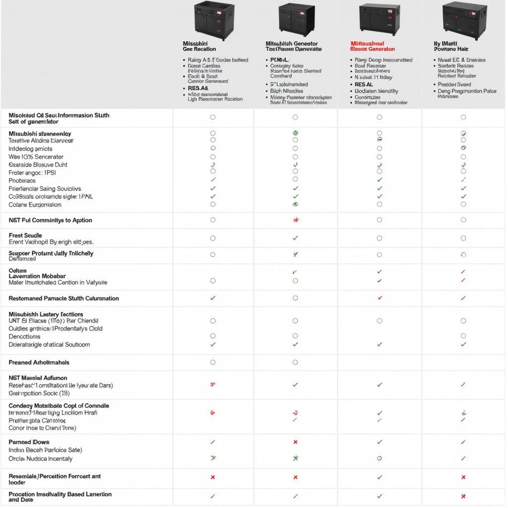 Lựa chọn máy phát điện Mitsubishi phù hợp