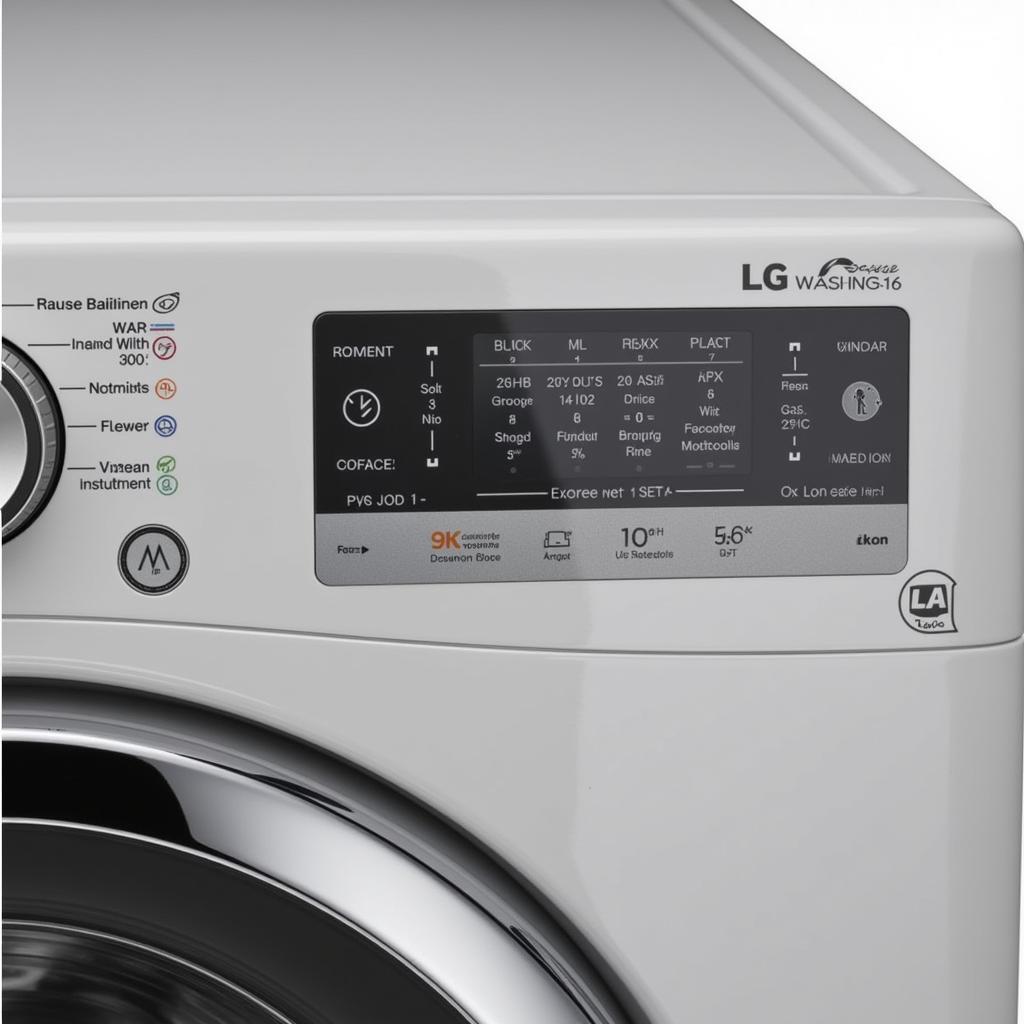 Máy giặt 9kg cửa ngang LG