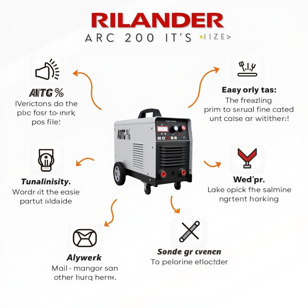 Máy Hàn Rilander ARC 200 TMOS: Lợi Ích