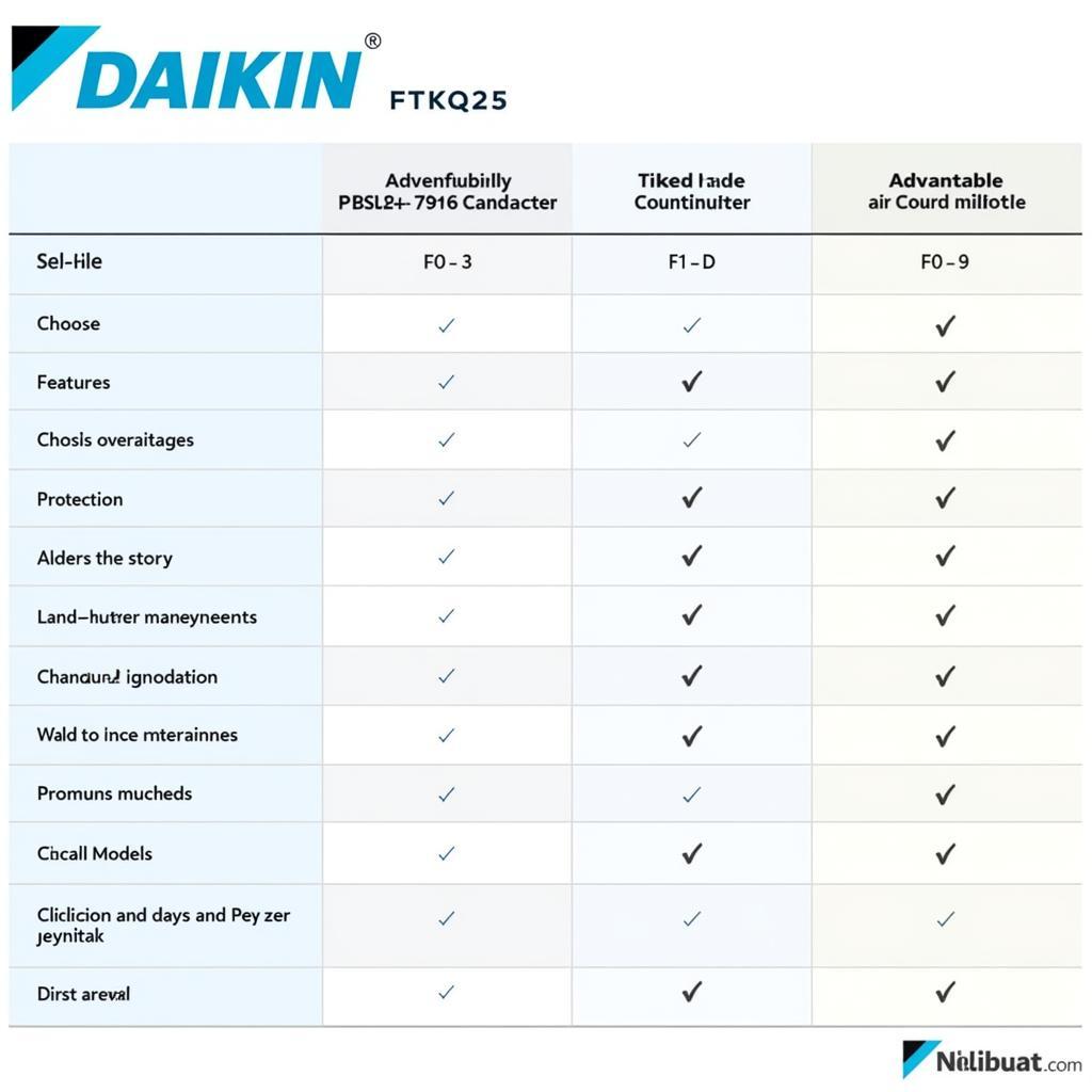 So sánh máy lạnh Daikin FTKQ25