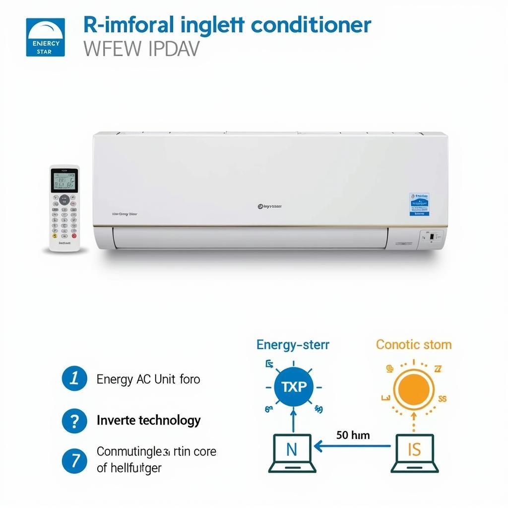 Máy lạnh Inverter tiết kiệm điện năng