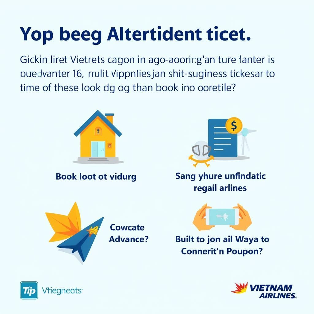 Mẹo đặt vé máy bay Vietnam Airlines