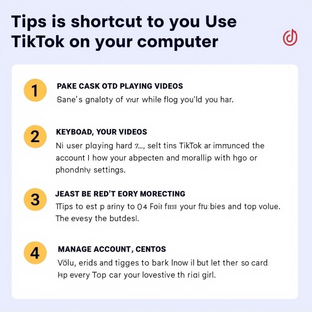 Mẹo sử dụng TikTok hiệu quả trên máy tính