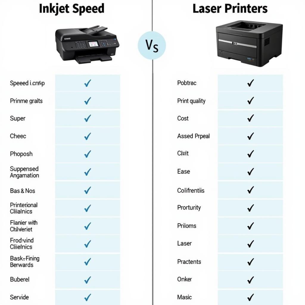 So sánh máy in phun và laser