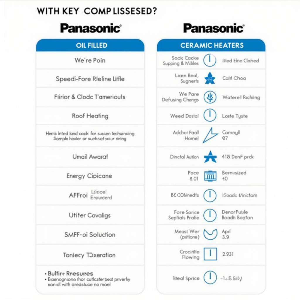 So sánh máy sưởi dầu và máy sưởi gốm Panasonic