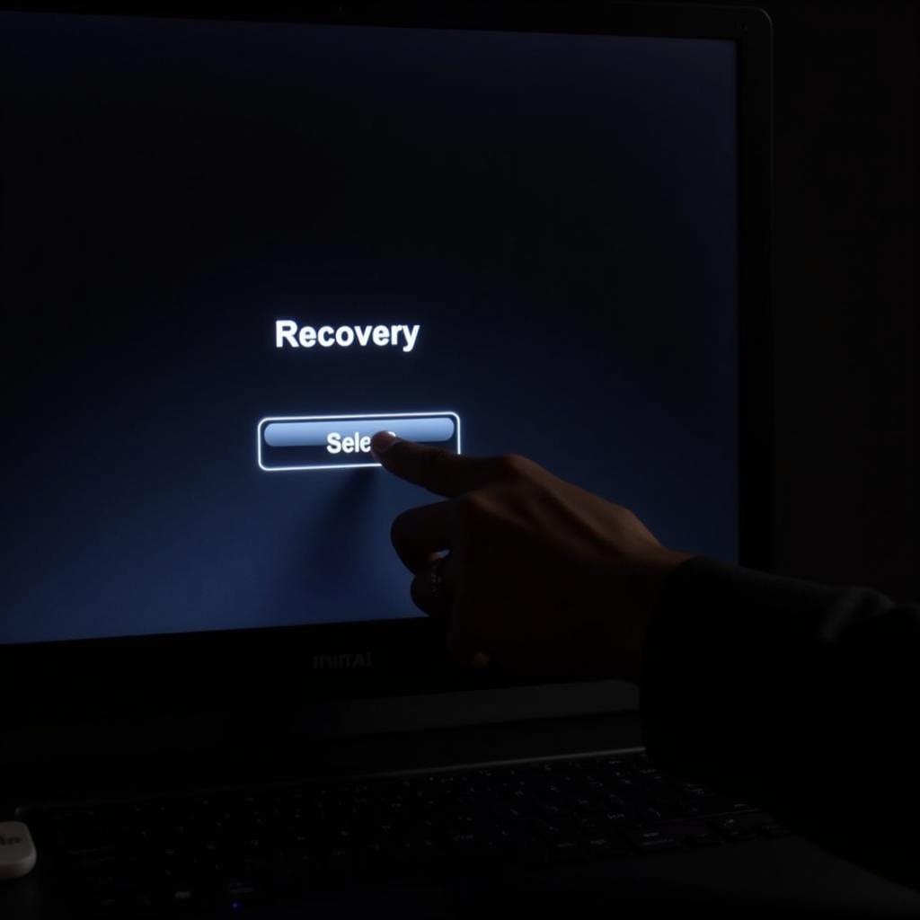 Sử dụng Recovery Partition để reset máy tính