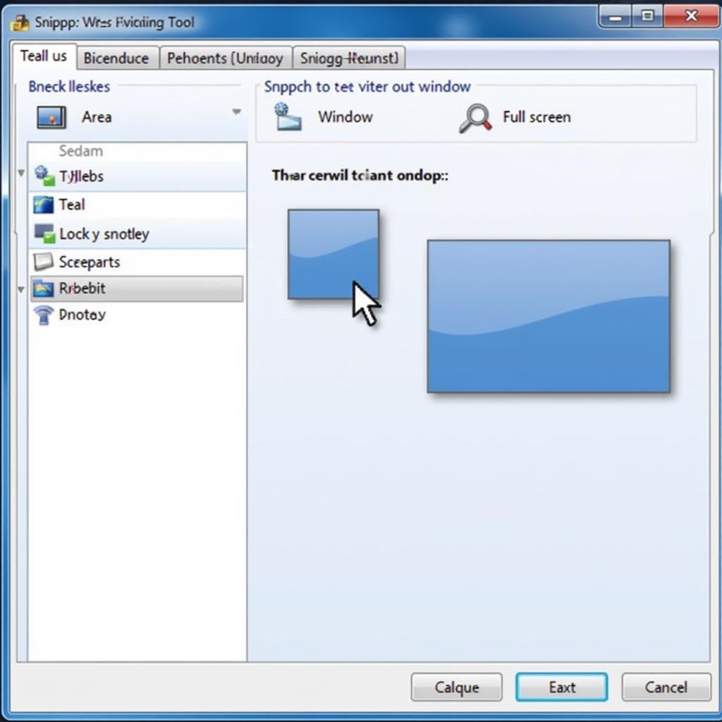 Sử dụng Snipping Tool để chụp màn hình