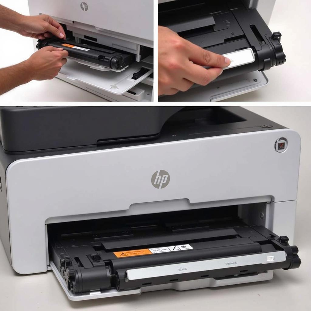 Thay mực máy in HP LaserJet 1160