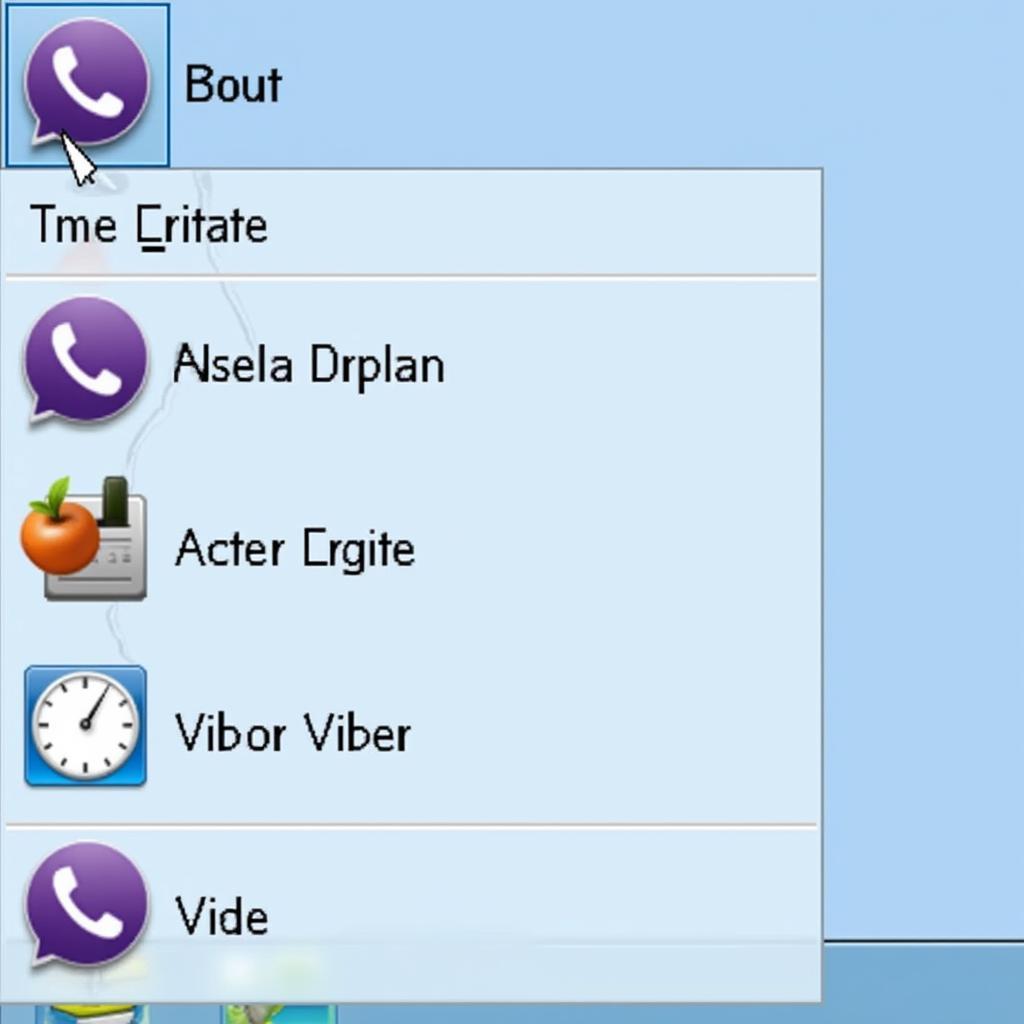 Thoát Viber qua Taskbar