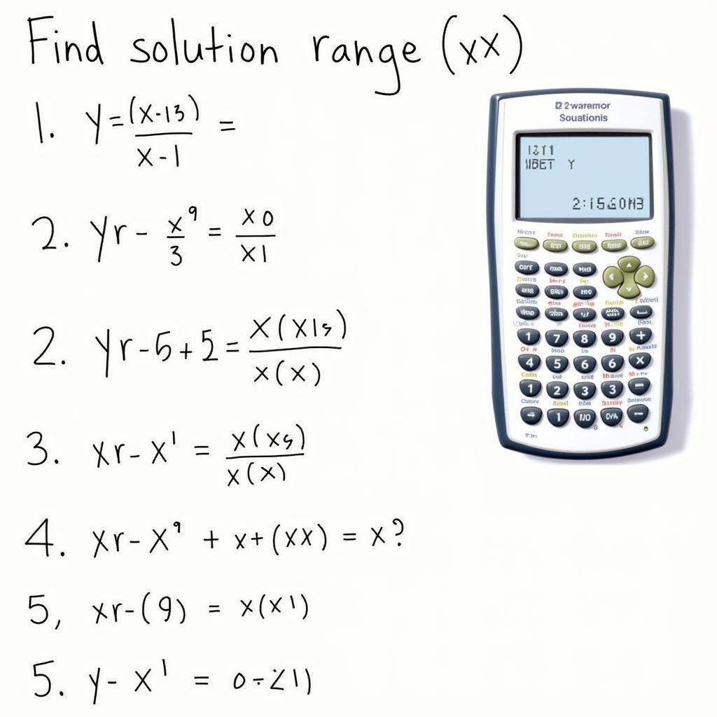 Tìm x trong bất đẳng thức trên Casio fx 580vnx