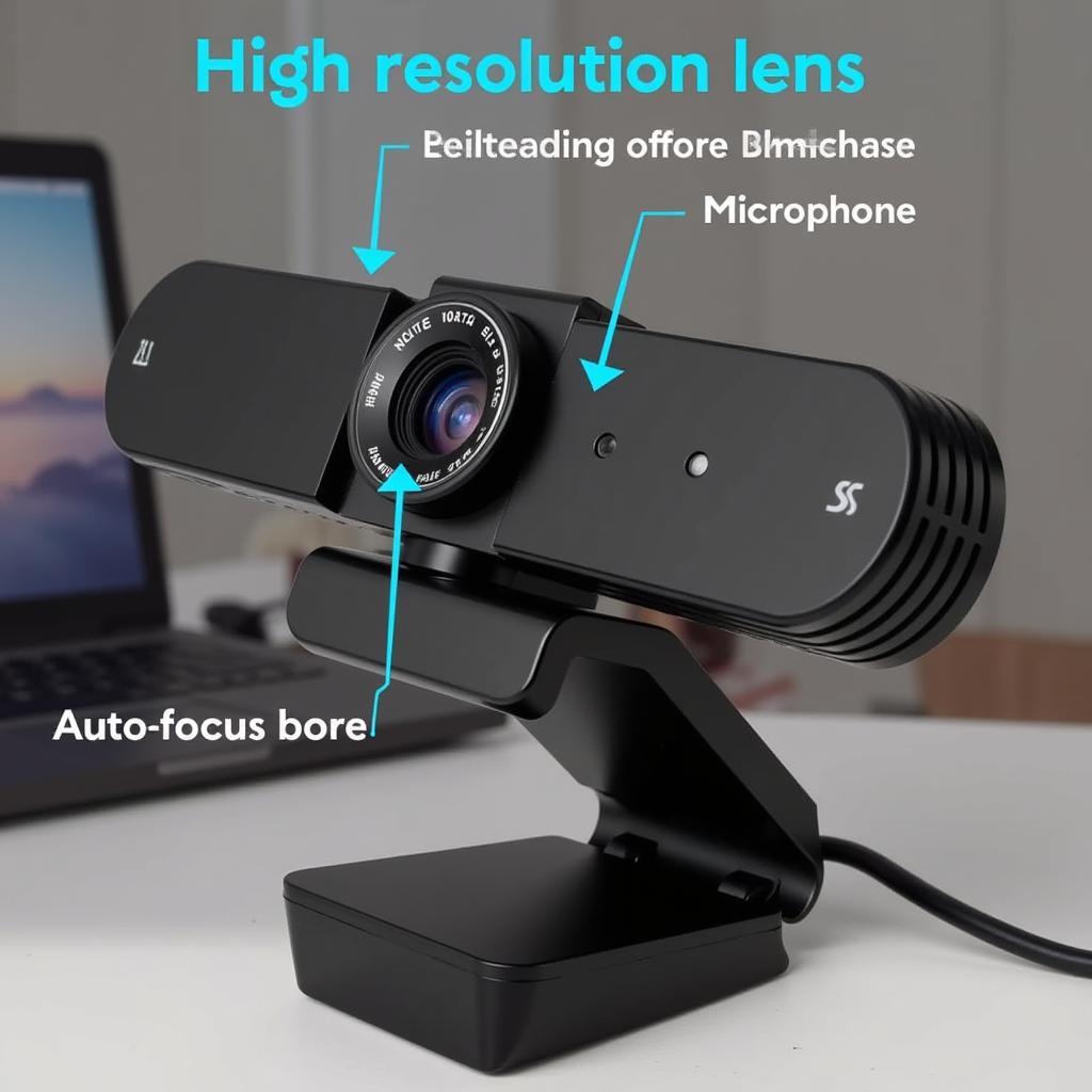 Webcam máy tính với nhiều tính năng