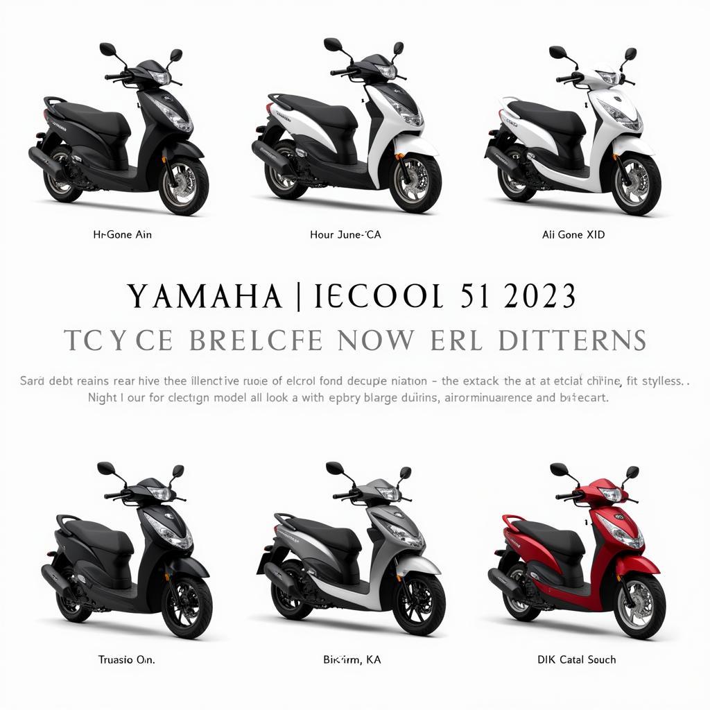 Thiết kế thời thượng của xe máy điện Yamaha