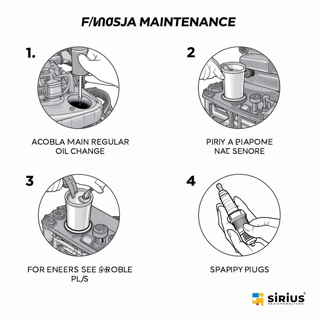 Bảo dưỡng cục máy Sirius