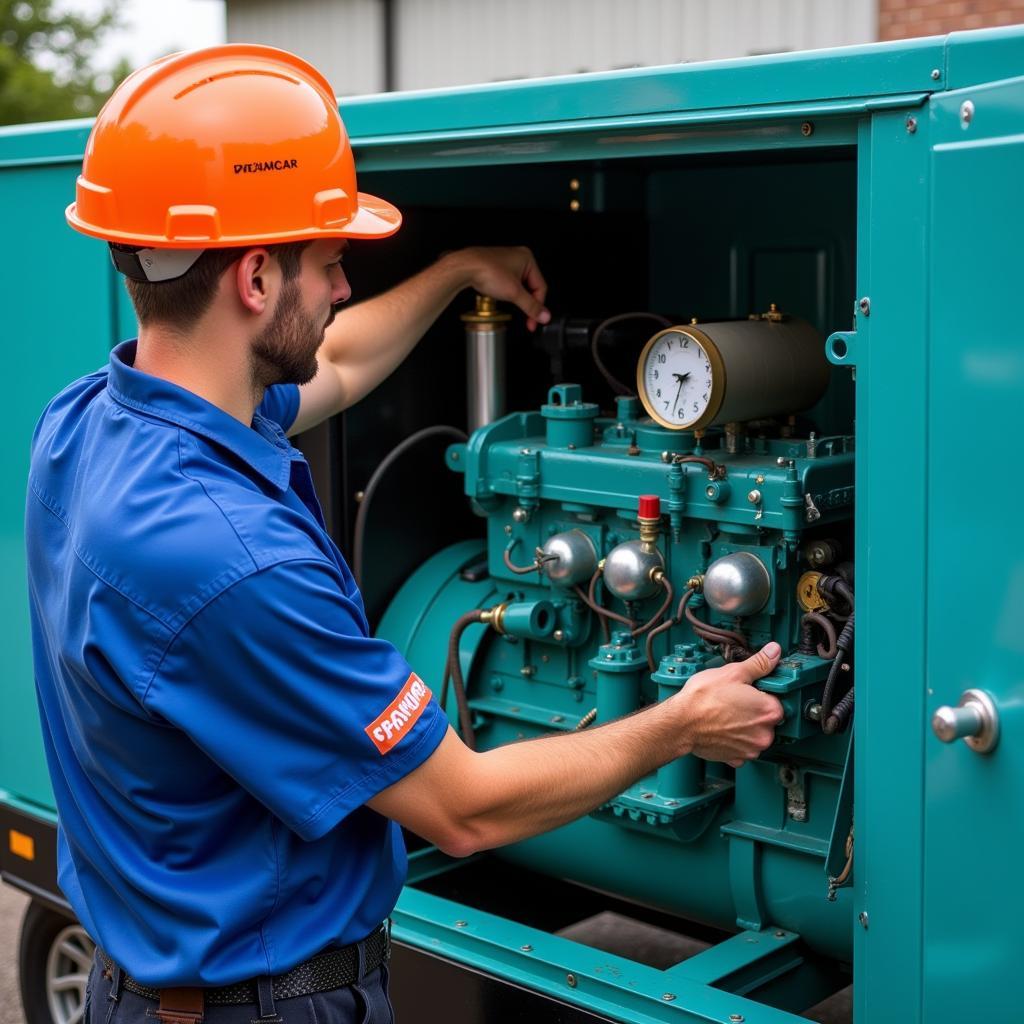 Bảo trì máy phát điện 25kva