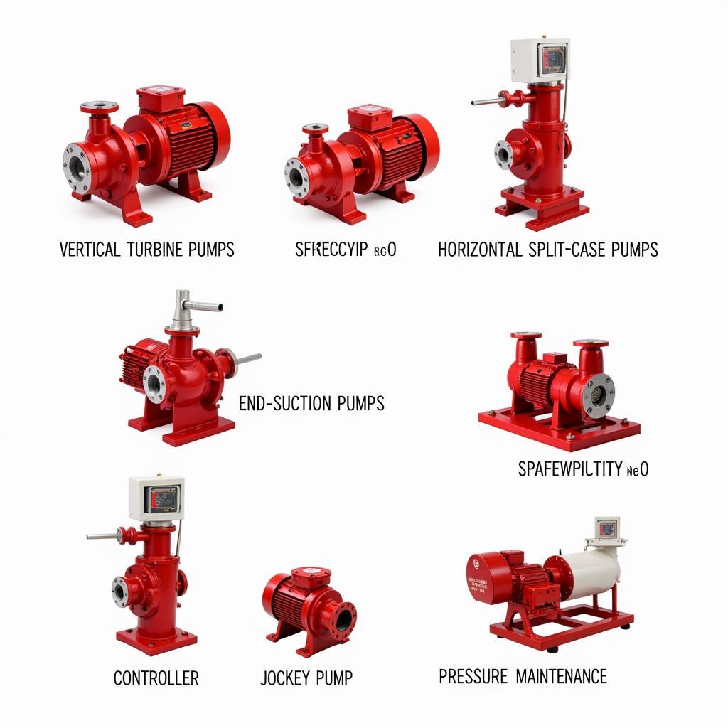 Các loại máy bơm nước PCCC