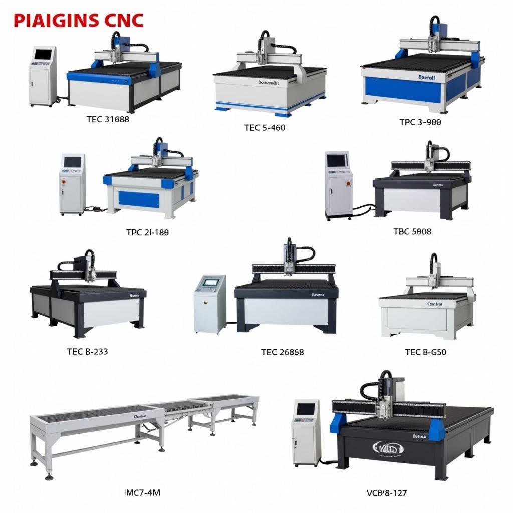 Các loại máy cắt sắt CNC