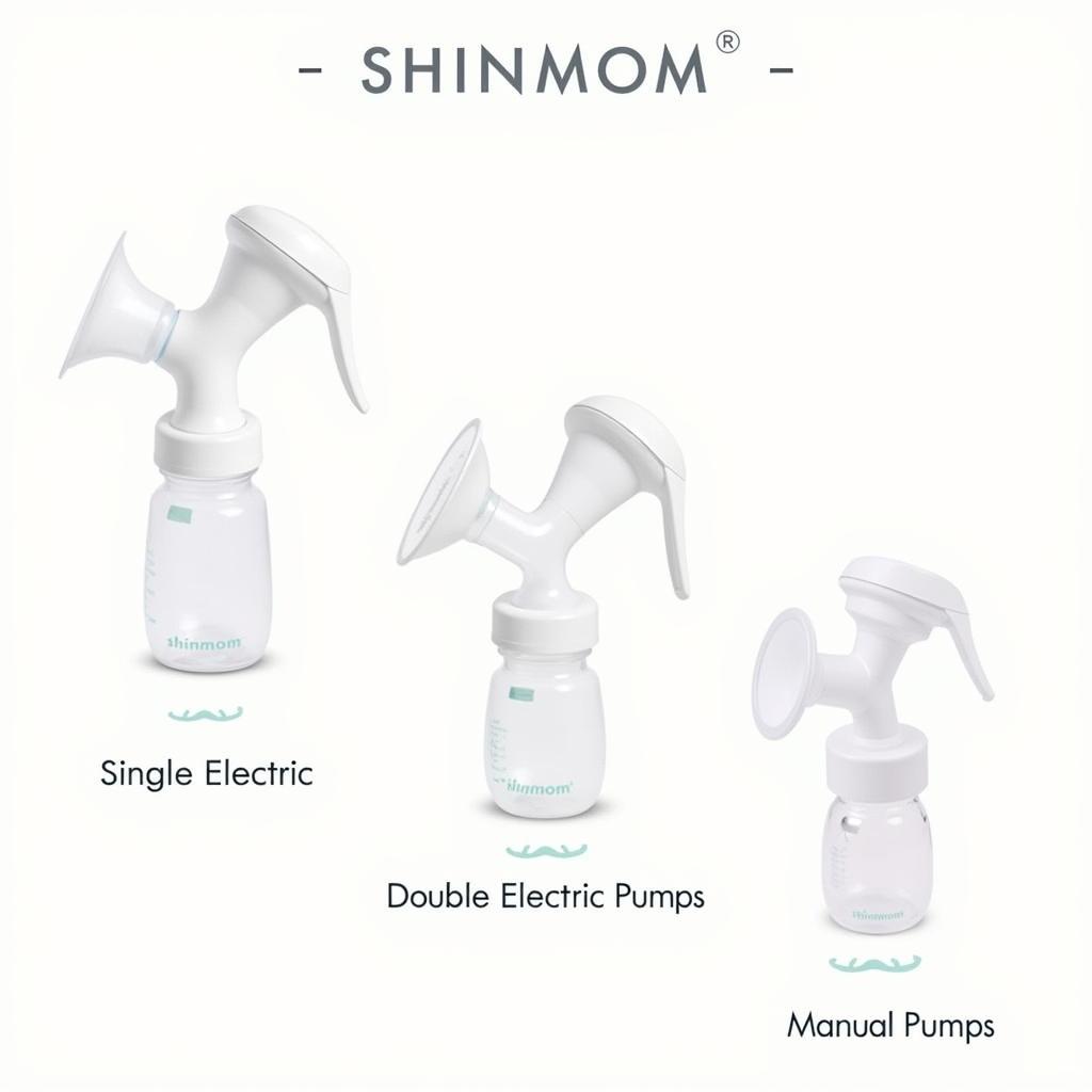 Các loại máy hút sữa Shinmom