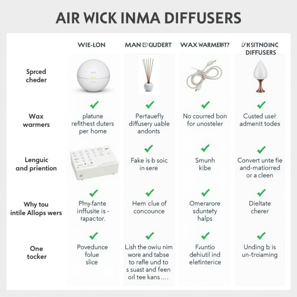 Các loại máy xông tinh dầu Air Wick