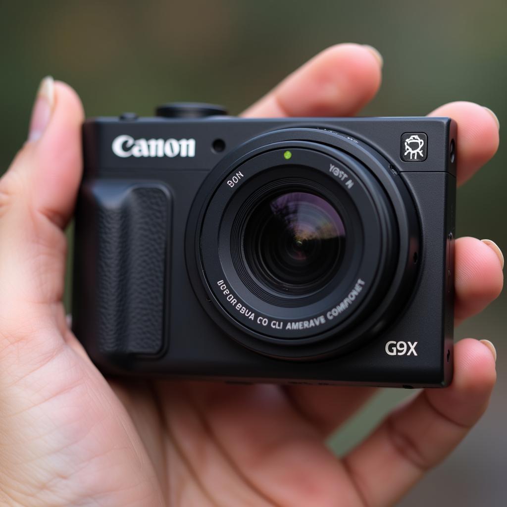 Máy ảnh Canon G9X thiết kế nhỏ gọn