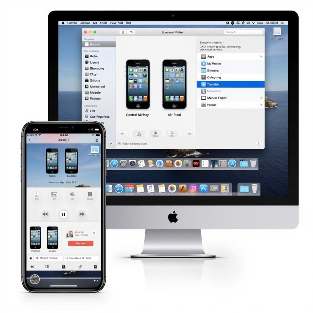 Chiếu điện thoại iOS lên máy tính macOS bằng AirPlay