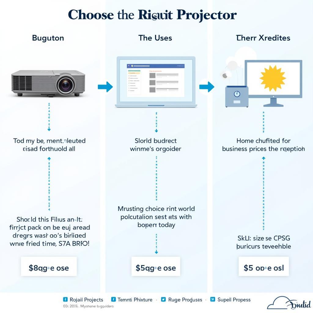 Chọn máy chiếu phù hợp với ngân sách và mục đích sử dụng