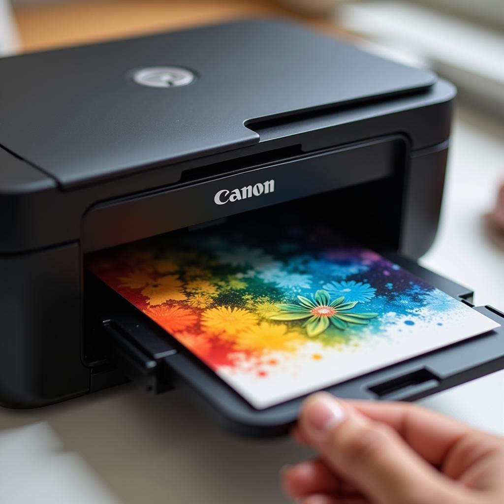 Công nghệ in nhiệt Dye-Sublimation của máy in ảnh Canon Mini