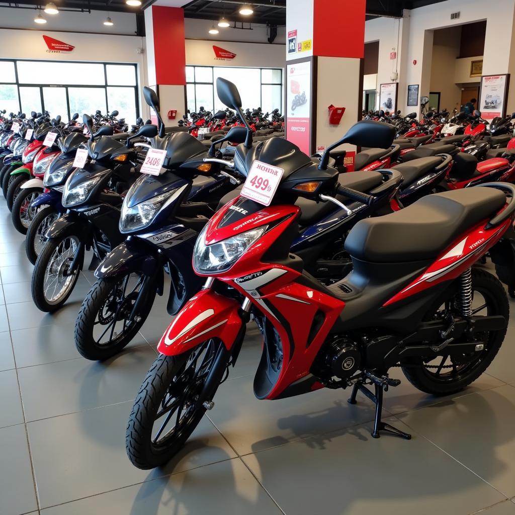 Giá xe máy Honda tại Quảng Ninh